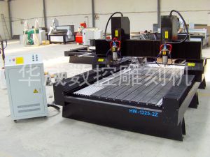 铜陵狮子山区双头立体多功能石材雕刻机HW-1325-2Z