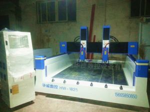 铜陵狮子山区HW1825双头重型石材雕刻机